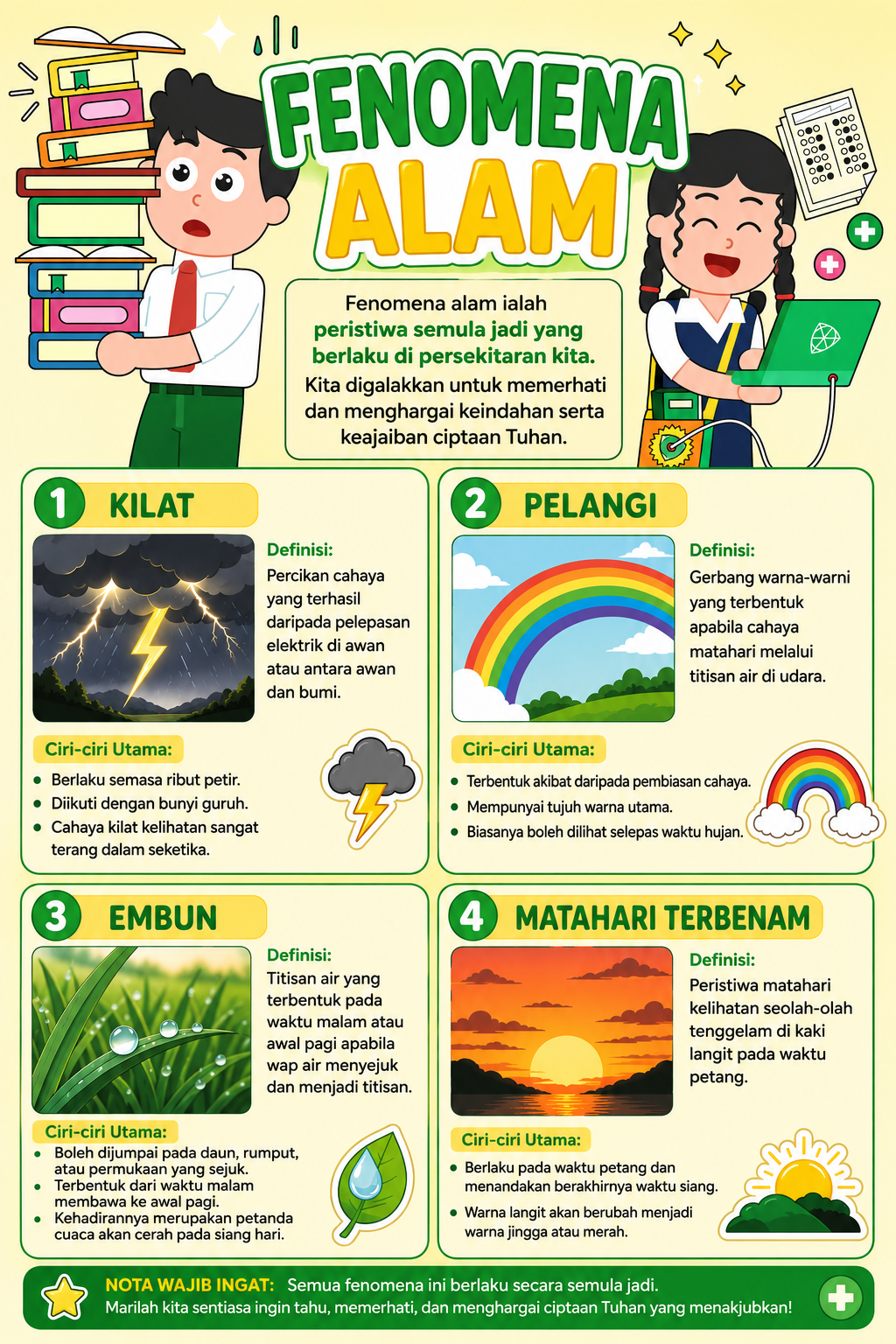Infographic about science as part of daily life