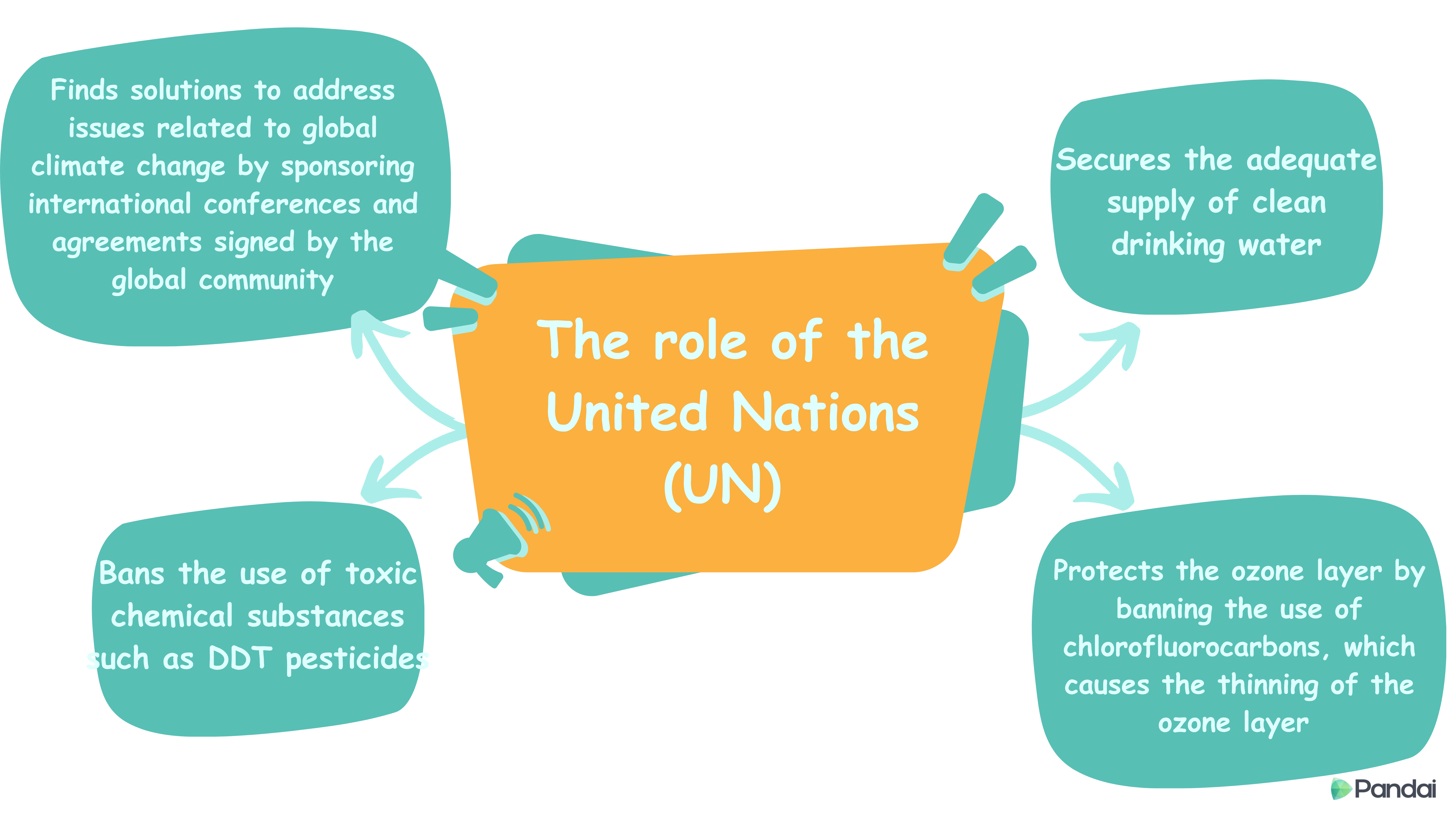 The role of the United Nations (UN)